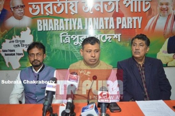 Udaipur's Child molester Subrata Chakraborty again rehabilitated as Tripura BJP's spokesperson